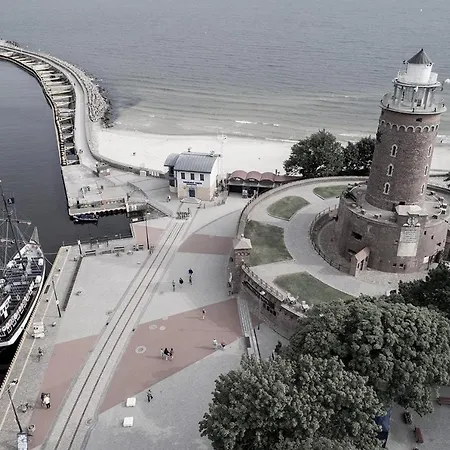 Apartament w Porcie Kołobrzeg latarnia morska plaża molo w zasięgu ręki-2